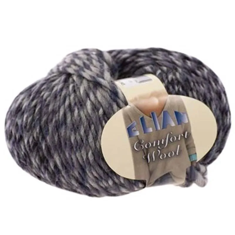 Pletací příze Elian Comfort Wool 459 - šedá