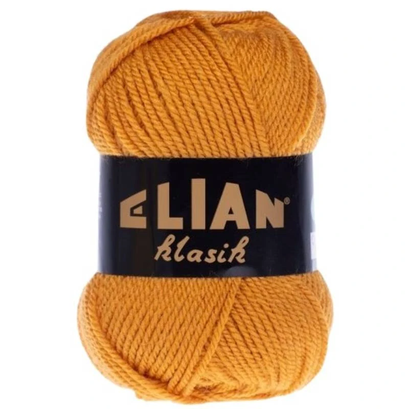 Pletací příze Elian Klasik 10129 - hnědá antipilling
