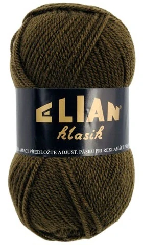 Pletací příze Elian Klasik 2565 - zelená