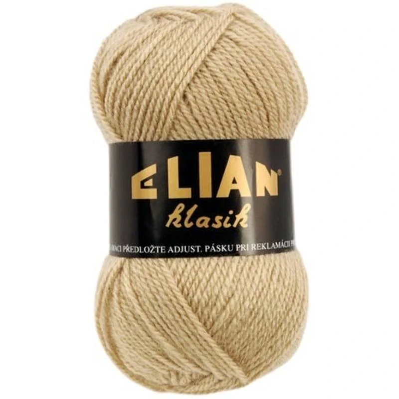 Pletací příze Elian Klasik 401 - béžová