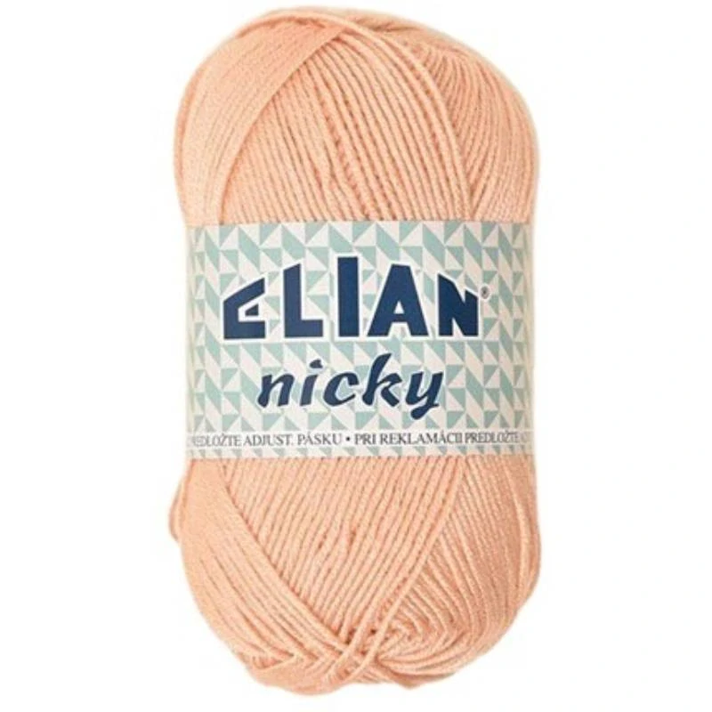 Pletací příze Elian Nicky 10284 - růžová