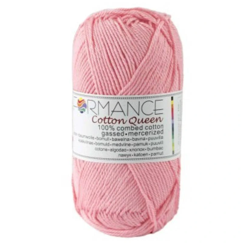 Bavlněná příze Cotton Queen 152 - růžová