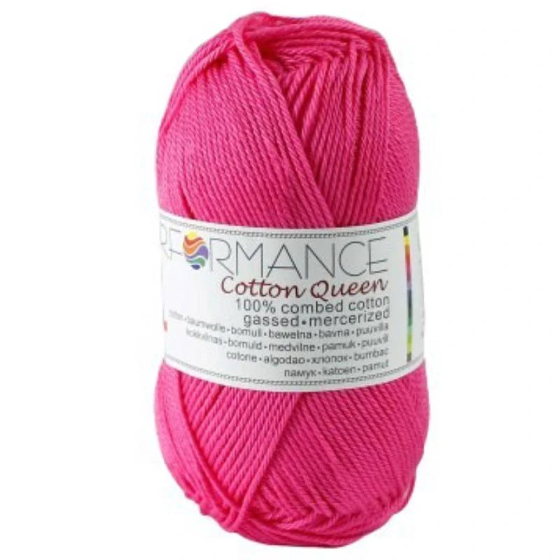 Bavlněná příze Cotton Queen 156 - růžová
