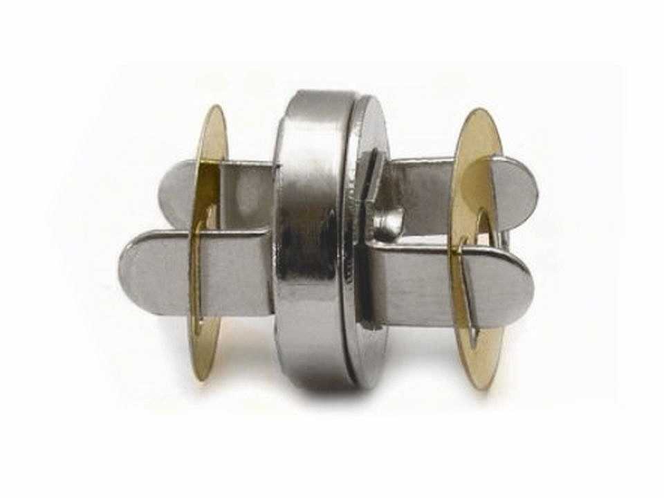 Magnetické zapínání ⌀10 mm staromosaz - 1ks