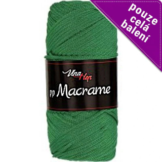 PP Macrame 4135 - Trávově zelená