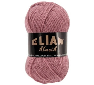 Pletací příze Elian Klasik 242 - růžová antipilling